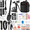 142 Pcs Survival First Aid Kits, Survival Kit and First