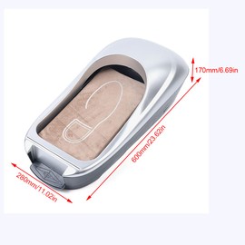 Automatic Shoes Cover Machine Disposable Overshoes Dispenser Machine Automatic Shoe Film Machine for Home Shop Office (StyleB)