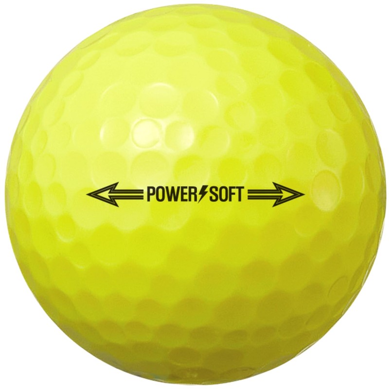 Volvik Power Soft Yellow Golf Balls (One Dozen)