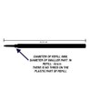 Rollerball Pen Refills by NEO+, Black Ink (Pack of 5)