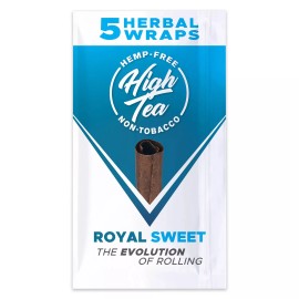 High Tea Wraps - Royal Sweet Herbal Wraps (5 Wraps, 1 Pouch)