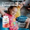Wellsgoing Kids Multivitamin Gummies with Omega-3, Vitamins C, D, A,