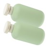 ULTECHNOVO Set of 2 Squeeze Bottles Travel Toiletry Containers Flip