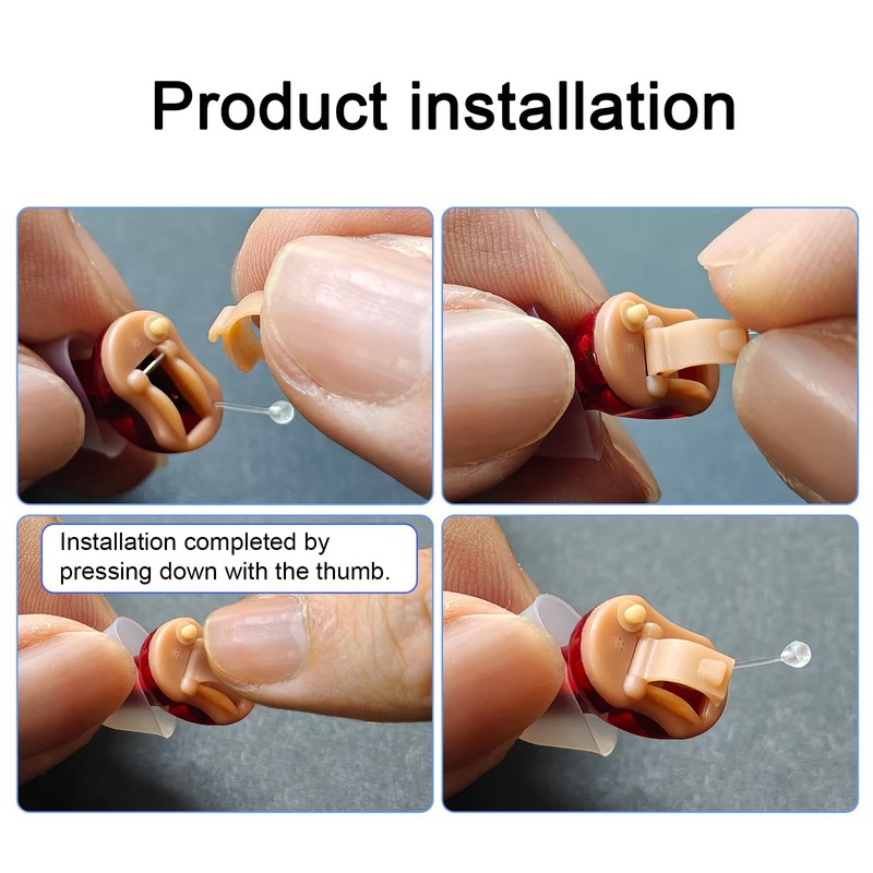 BLJ Hearing Amplifier Accessories, Right Side Battery Doors 3-Peice, Only