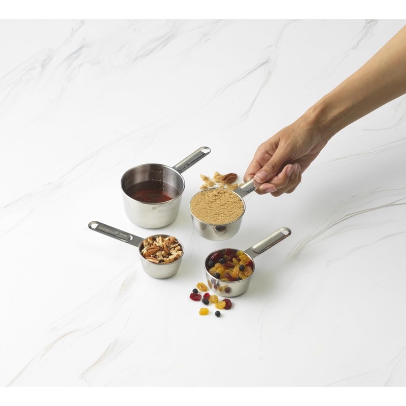 GoodCook Everyday Measuring Cups Stainless Steel