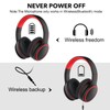 RORSOU B10 Bluetooth Headphones Over Ear, 2 EQ Music Modes(Normal/Bass)