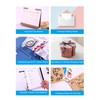 Hole Reinforcement Stickers Binder Hole Reinforcers Clear PVC Hole Punch