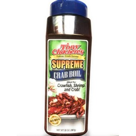 Tony Chachere's Supreme Crab, Crawfish and Shrimp Complete Seafood Boil (No MSG), 32 Ounce Shaker