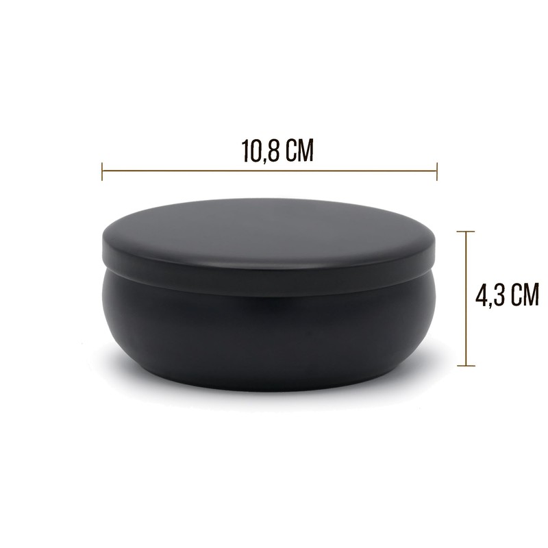 Dosenritter 3 x round jewellery boxes / cosmetic storage made