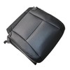 FZJDSD Black Driver Side Bottom Replacement Leather Seat Cover Compatible