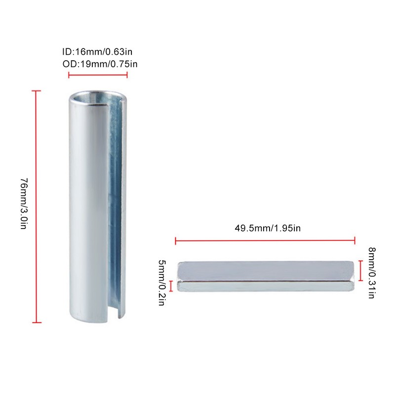 Shaft Adapter Pulley Bore Reducer Sleeve Bushing Sheave Key Replacement