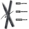 WAKEMAKE Any Proof Eyeliner 0.5g*2ea [SQUID GAME EDITION], Type:02 Dark