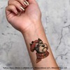 4 x 'Scottish Terrier' Temporary Tattoos - Water Resistant, Skin-Safe,