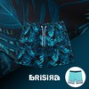 BRISIRA Mens Swim Trunks Swim Shorts 7 inch Compression Liner