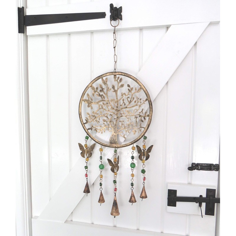 Purity Style Tree of Life Hanging Windchime/Mobile with Bells, Beads