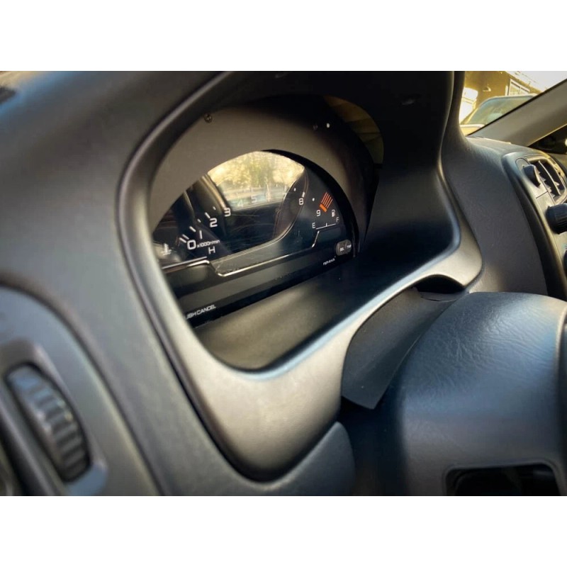 RPSDZN Satin/Gloss Acrylic S2000 Cluster Conversion Bezel for 96-00 EK