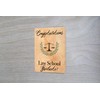 Red Door Inspirations Law School Graduation Card, Multicolor, 5x7 inch,