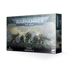 Games Workshop 99120110035" Warhammer 40,000 Necron Immortals/Deathmarks Game, 5 years to 99 years