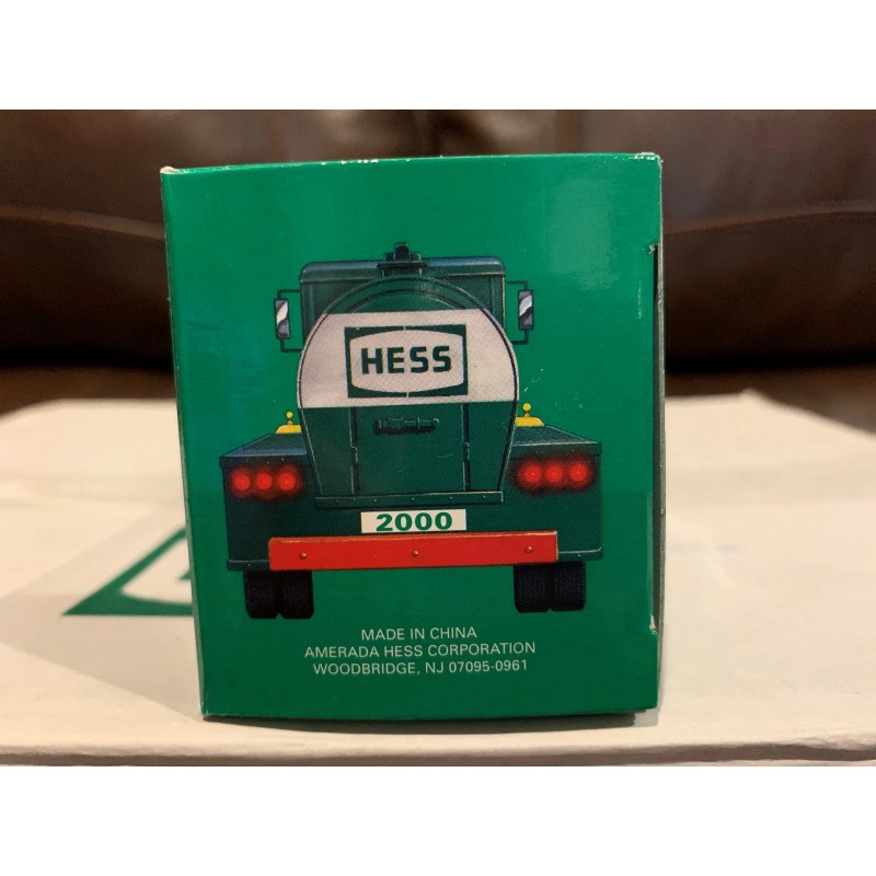 Hess 2000 Mini Hess FIRST Toy Truck TANKER MIB FRESH
