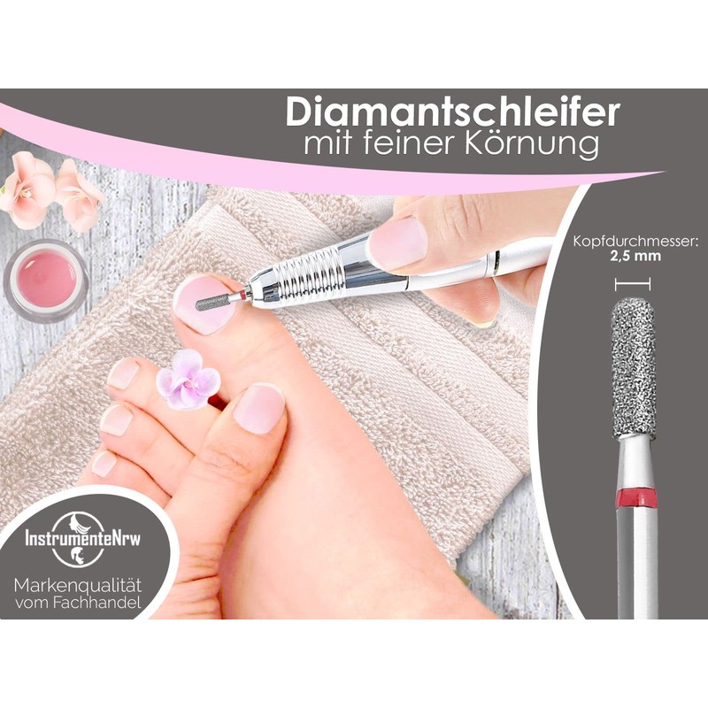 Foot Care Diamond Grinder Cone Manicure Milling Cutter Pedicure Cutter
