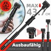 Mini Bicycle Pump, Aluminium Air Pump Bicycle All Valves, Portable