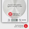 Salter 1036 WHSSDR Disc Electronic Scale - Digital Weighing, Stylish