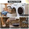 Aukib Leopard Rug 2x6 Runner Rug Washable Kitchen Runner Non-Slip