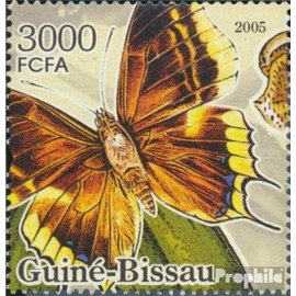 Guinea-Bissau 3264 (complete. issue) unmounted mint/never hinged ** MNH 2005 Butterflies and Orchids (Stamps for collectors) Butterflies