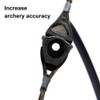 MiOYOOW Bow Peep Sight Kit, Archery Peep Visor Bow Tube
