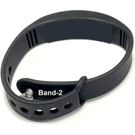 eSeasonGear VB80-BAND Replacement *** Band *** Strip *** for VB80 Vibrating Alarm Watch (Black-Large-Band-2)