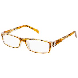 エール 老眼鏡 2.0 度数 プラスチックフレーム バネ蝶番 デミ柄 AP120S