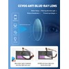 CCVOO 5 Pack Reading Glasses Blue Light Blocking with Case,