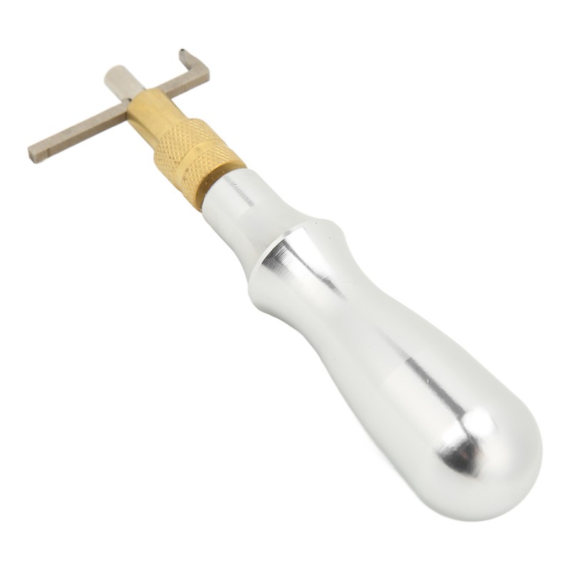 Leather Groover Professional Aluminum Handle Hand Made DIY Leather Craft