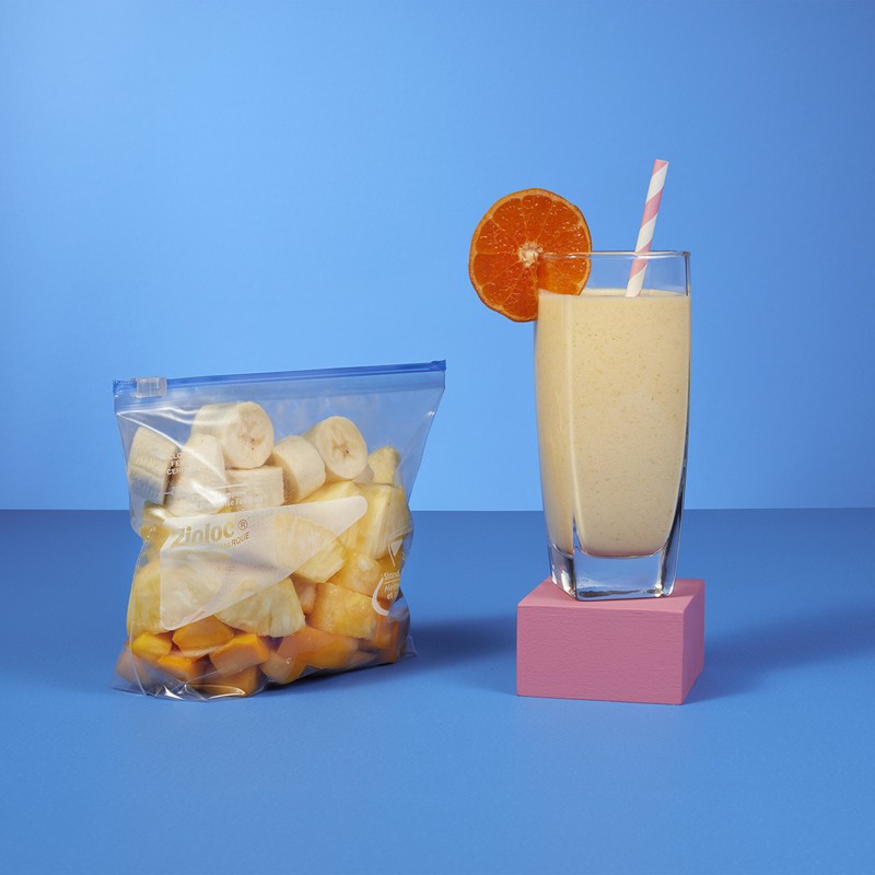Ziploc Slider Freezer Bags, Stand-and-Fill with Expandable Bottom, Gallon, 10