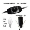 OHLGT 2 Packs Himalayan Salt Lamp Cord Replacement with Dimmer