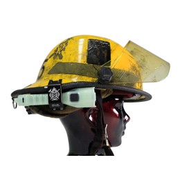 Blackjack Firefighter Helmet Aluminum Flashlight Holder (All in)