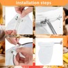 Ultra Fine Mesh Strainer with Stainless Steel Handle, Reusable Food