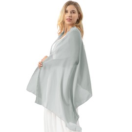 Bridesmay Chiffon Elegant Stole Scarf for Dress in Various Colours - s