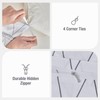 Lekesky Bed Linen (220 x 240 cm), 3 Pieces, Duvet