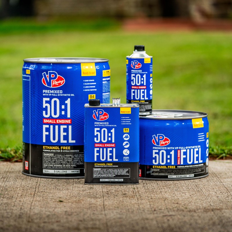 VP Racing Fuels 6231, Ready to Use, 50:1 Premixed 2-Cycle