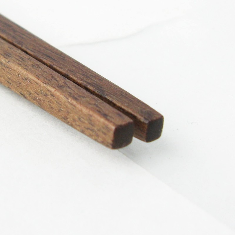 Nagao Chopsticks Octagonal 9.3 inches (23.5 cm) Wooden Iron Wood