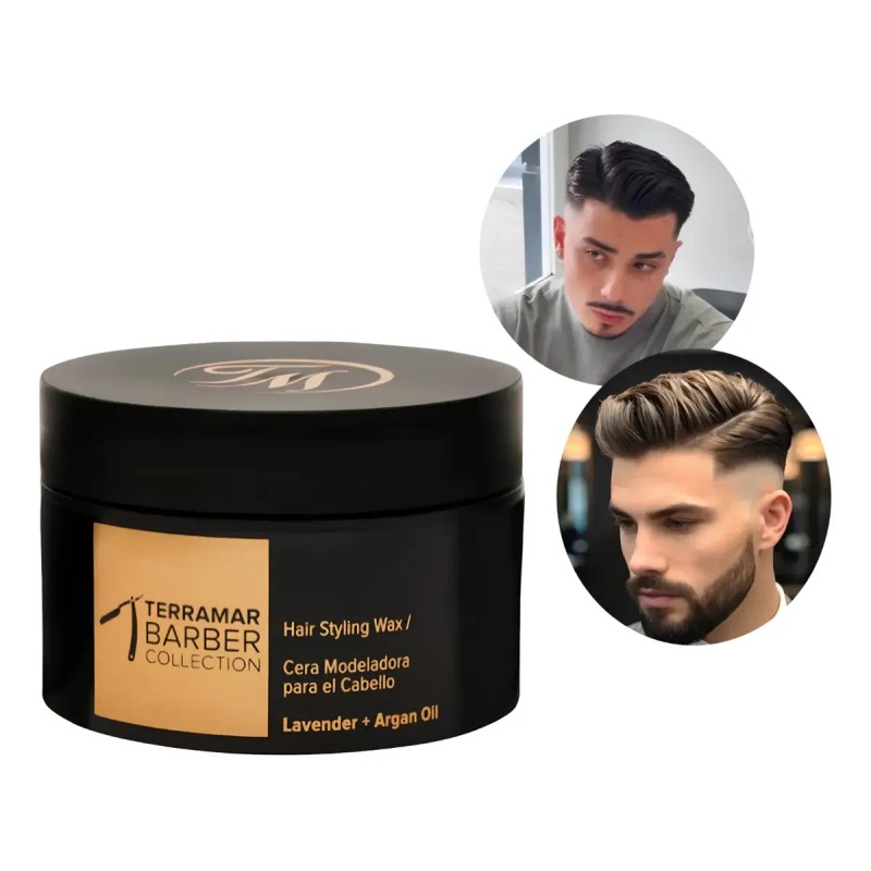Set De 2 Cera Moldeadora Para Cabello Terramar Lavanda+argan