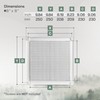 Vent Systems 8" x 8" Inch (Opening Dimensions) - Pack