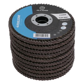 120 Grit Flap Discs Fine Grade Aluminium Oxide Sanding Removal Type 29 10pk