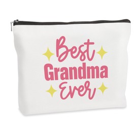 Mothers Day Gifts for Grandma Grandparents Day Christmas Stocking Stuffers Valentines Day Birthday International Womens Day Easter Thanksgiving Thank You Gifts makeup bag for Grandma Grandparents Nana