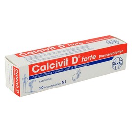 Calcivit D Forte Effervescent Tablets Pack of 20