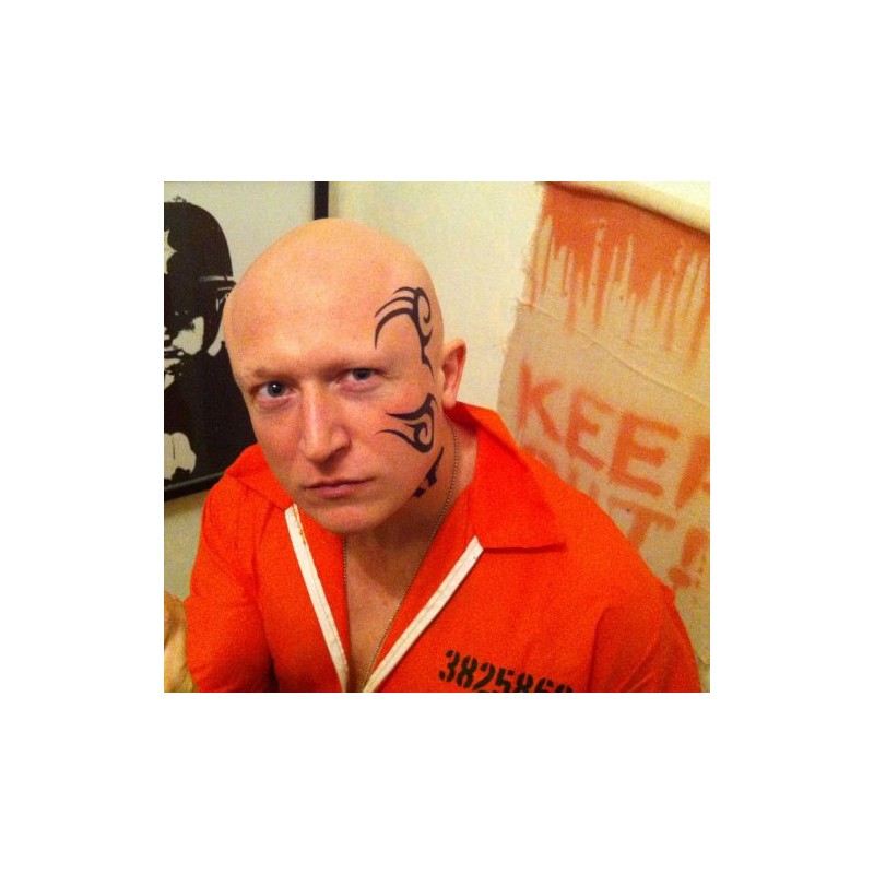 Hangover Inspired Temporary Face Tattoos – 2 Copies of Mike