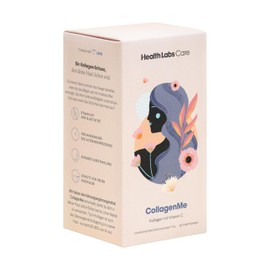 Collagen Powder with Vitamin C for Skin Hair Nails Dietary Supplement Hair Growth Delays Signs of Ageing Fish Collagen 3360mg High Dose 144g 30 Servings Health Labs Care