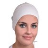 Under Scarf Tube Cap (White)