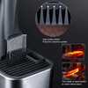 RAXCO 10-Piece Kitchen Knife Set | Stainless Steel Holder |